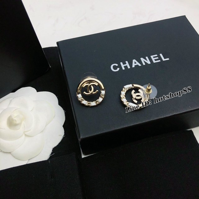 Chanel專櫃新款飾品耳吊耳釘 香奈兒原單貨耳環 zgb1514